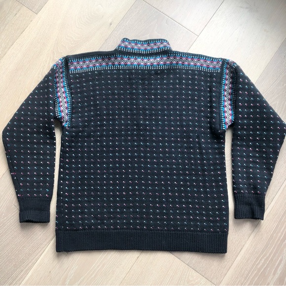 ⭐️Stowe Woolens⭐️Women's Sweaters 100% Pure Wool Handmade Vermont Alpine Design - Picture 6 of 15